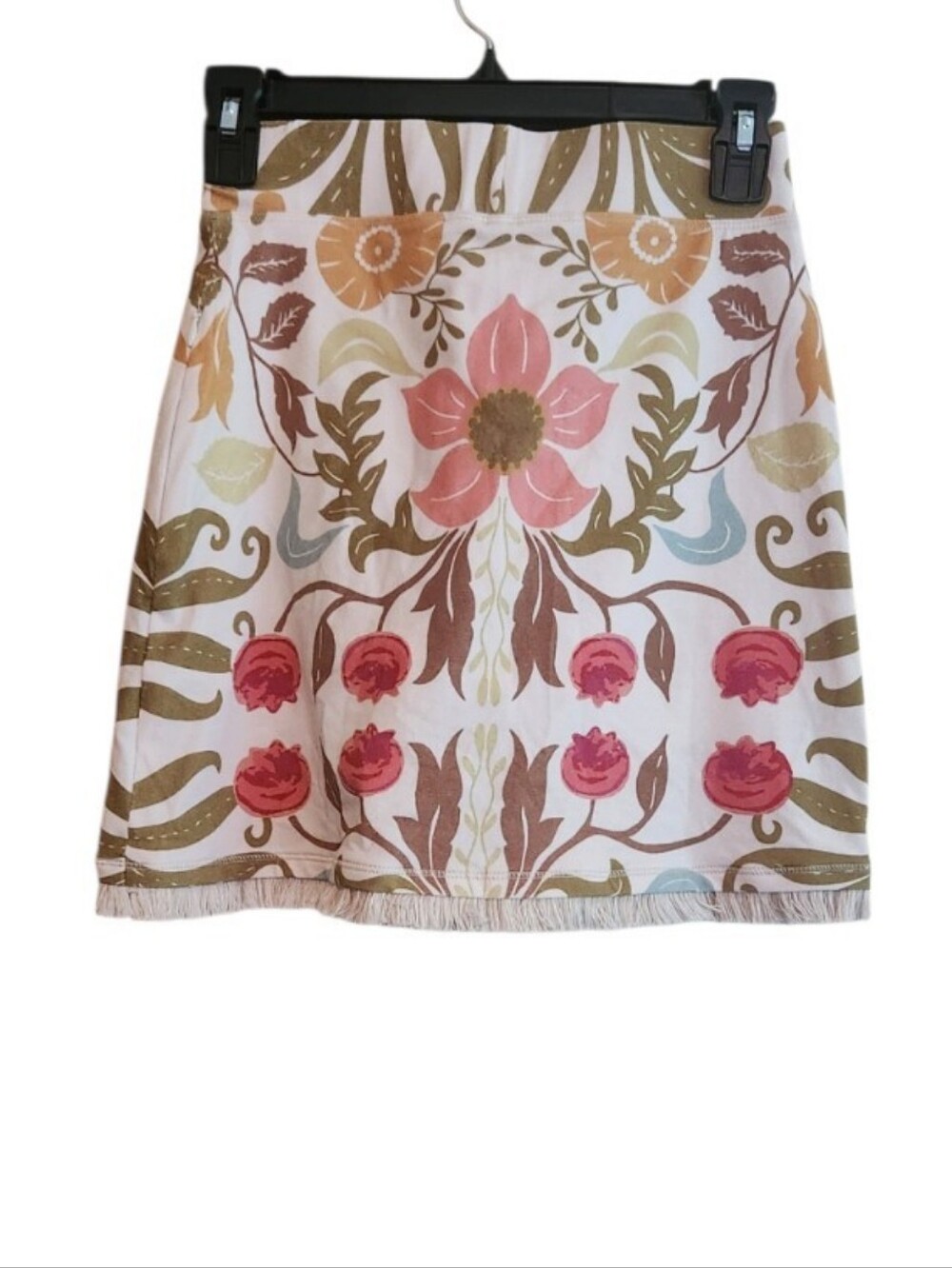 Spartina 449 Sandra Fringe Garden Floral Pattern Skort